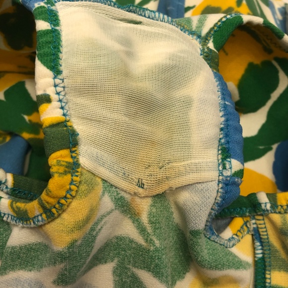 Tulip Floral Vintage One Piece Bathing Suit - Picture 6 of 11